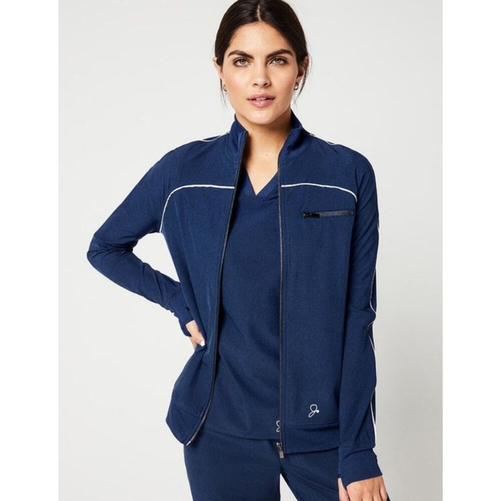 Jaanuu The Rush Zip Front Jacket Large‎ Nurse Hospital Doctor